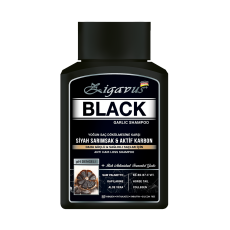 Black-Siyah Sarımsak&Aktif Karbon Şampuanı 300 ml