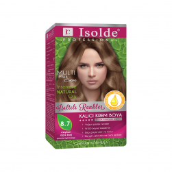 Isolde Bitkisel Saç Boyası Ceylan Açık Bej 8.7